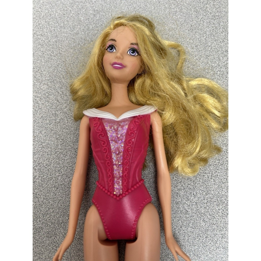 Lot Of 5 Dolls, Hasbro, Mattel, Disney Ariel Anna Cinderella Tinkerbell Moana - Picture 6 of 8